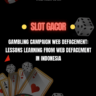 Gambling Campaign Web Defacement